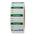 Qualitätssicherung Etiketten, 38 x 23 mm, Freigabe, 1.000 Etiketten, Polyethylen grün weiß, ablösbar