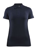 Craft Pique ADV Seamless Polo Shirt W L Navy