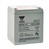 Batterie(s) Batterie onduleur (UPS) YUASA NPH5-12 12V 5Ah F6.35