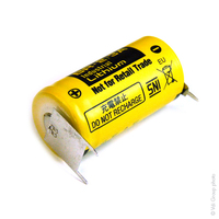 Pile(s) Pile lithium BR2/3A 3V 1.2Ah 3PF