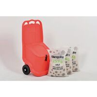 75L Mobile salt and grit bin kit