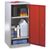 Tool cupboards, single carmine red door and 2 shelves