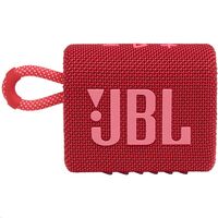 JBL Go 3 vízálló hordozható Bluetooth hangszóró piros (JBLGO3RED)