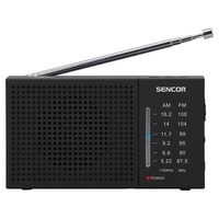 Sencor SRD 1800 hordozható rádió fekete