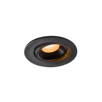 LED Deckeneinbauleuchte NUMINOS® MOVE S, 2700K, 55°, schwarz