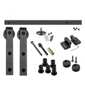 Kit puerta corredera 55067 madera 2mt acero pcr1 . MICEL