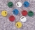 Tappi codificatori a colori per crioprovette Nalgene™ PS Colore Bianco