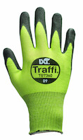 TRAFFISAFE TG7360/7 LXT ULTRAFINE X-DURA PU GLOVES GREEN 4X42F SZ7