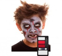 Kit de Maquillaje de Zombie T.Única