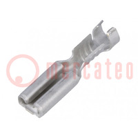Terminal: flat; 2.8mm; 0.5mm; female; 0.5÷1mm2; crimped; for cable