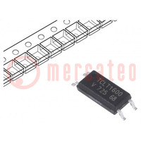 Optocoupler; SMD; Ch: 1; OUT: transistor; Uisol: 5kV; Uce: 70V; SOP4L