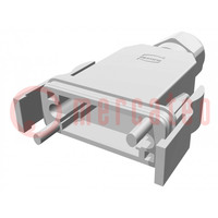 Behuizing: voor connectoren HDC; Han GND; voor draad; IP65