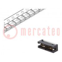 Złącze: kołkowe; gniazdo; Minitek127®; męskie; PIN: 20; pionowe