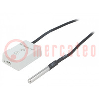 Sensor: temperature; for ribbon cable; 5VDC; Temp: -20÷50°C; IP32