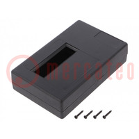 Enclosure: for devices with displays; X: 118mm; Y: 74mm; Z: 29mm