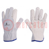 Protective gloves; Size: 10; natural leather; FCN29