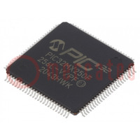IC: PIC microcontroller; 256kB; 2.3÷3.6VDC; SMD; TQFP100; PIC32