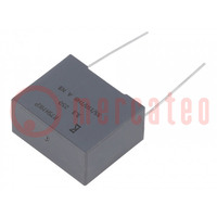 Capacitor: polypropylene; R75; 3.3uF; 26.5x13x22mm; THT; ±5%