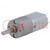 Motor: DC; with gearbox; 12VDC; 1.6A; Shaft: D spring; 110rpm; 125: 1