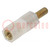 Insulating sleeve; Int.thread: M3; L: 15mm; UL94V-2; Mat: polyamide