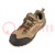 Shoes; Size: 44; beige-black; leather; with metal toecap
