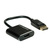 ROLINE Adaptateur DisplayPort - HDMI, 4K@60Hz, DP v1.4, DP M-HDMI F