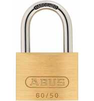 ABUS Vorhangschloss Messing 60/50 vs. Lock-Tag