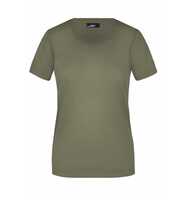 James & Nicholson Basic T-Shirt Damen JN901 Gr. S olive