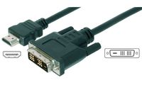 DIGITUS Adapterkabel High Speed, HDMI-A - DVI-D, 5,0 m (11006703)