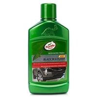 TURTLE WAX 52855 BLACK DANS UN PNEU FLASH DRESSING CAR PLASTIC SHINE EXTÏERIEUR 300ML 52812