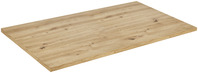 Tischplatte Maliana rechteckig; 80x60 cm (LxB); wildeiche; rechteckig