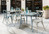 Tisch Atelio rechteckig; 120x75x76 cm (LxBxH); vintage weiß; rechteckig