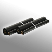 2 TT-Bänder kompatibel zu Panasonic KX-FA136X schwarz