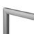 Aluminiumrahmen / Plakatrahmen / Einschubrahmen „Multi“ | DIN A2 (420 x 594 mm) aan de lange zijde
