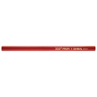 Zimmermanns-Bleistift a12333 oval rot 24cm
