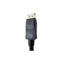 Techly DisplayPort 1.4, Audio/Video Kabel, schwarz, 1m