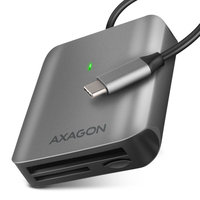 Axagon CRE-S3C kártyaolvasó USB 3.2 Gen 1 (3.1 Gen 1) Type-C Szürke
