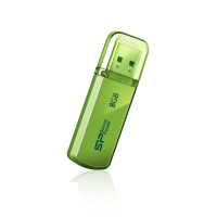 Silicon Power 8GB Helios 101 USB flash meghajtó USB A típus 2.0 Zöld