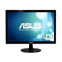ASUS VS197DE 47 cm (18.5") 1366 x 768 pixelek WXGA Fekete