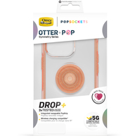 OtterBox Otter+Pop-hoesje voor iPhone 13 Pro, schokbestendig, valbestendig, beschermhoes met PopSockets PopGrip, 3x getest volgens militaire standaard, Melondramatic