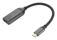 Renkforce RF-5234038 Videokabel-Adapter 0,15 m USB-C HDMI-A Schwarz, Grau