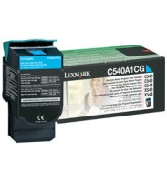 Lexmark C54x, X54x Cyan Return Programme Toner Cartridge (1K) festékkazetta 1 dB Eredeti Cián