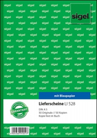 Sigel LI528 Notizbuch A5 50 Blätter Grün, Weiß