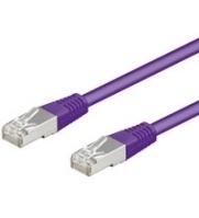 Goobay CAT 5-300 SFTP 3.0m Netzwerkkabel Violett 3 m