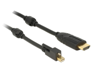 DeLOCK 83730 video kabel adapter 2 m Mini DisplayPort HDMI Zwart