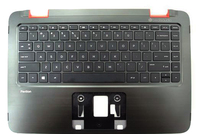 HP 824637-DH1 laptop reserve-onderdeel Behuizingsvoet + toetsenbord
