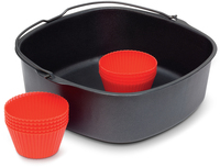 Philips Profikit zum Backen, Zubehör-Set für Airfryer XL