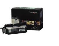 Lexmark T64x Return Programme Cartridge Cartouche de toner Original Noir