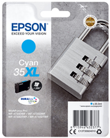 Epson Padlock C13T35924010 tintapatron 1 dB Eredeti Nagy (XL) kapacitású Cián