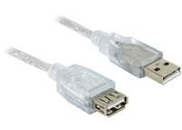 DeLOCK 82239 USB kábel 1,8 M USB 2.0 USB A Fehér